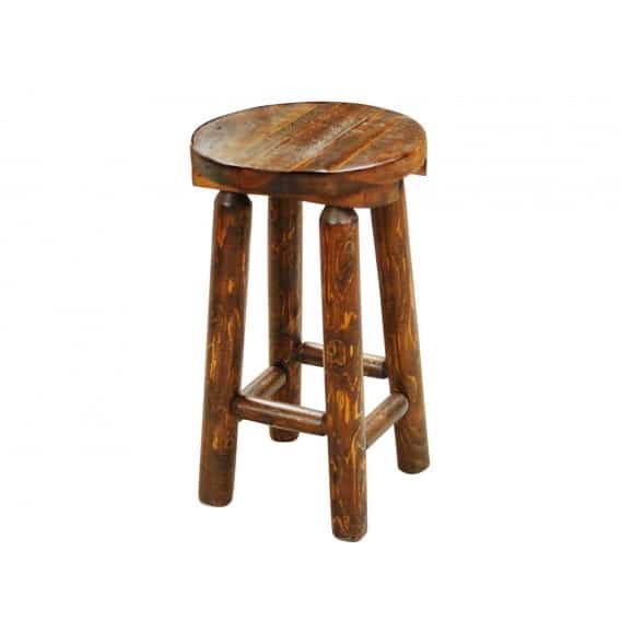 Rocky Top Cedar Log Bar Höhe Bar Hocker