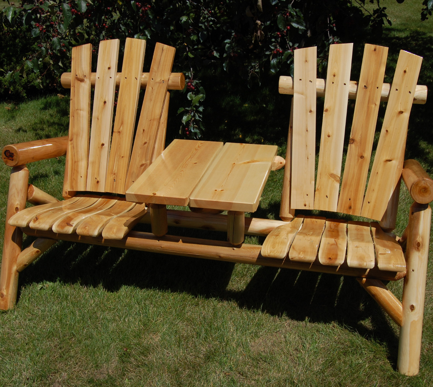 Moon Valley Rustic Tete-A-Tete Stuhl