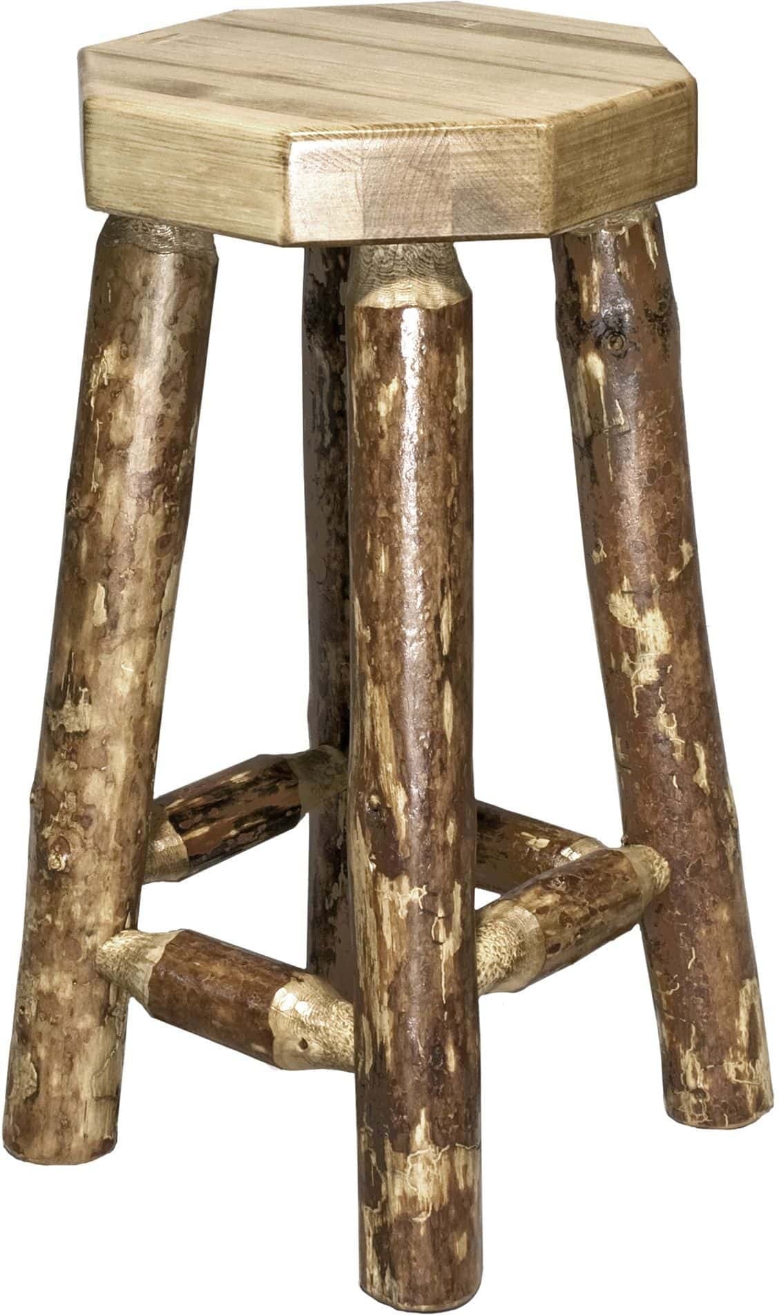 Montana Woodworks Gletscher Country Kollektion Counter Height Backless Barshocker