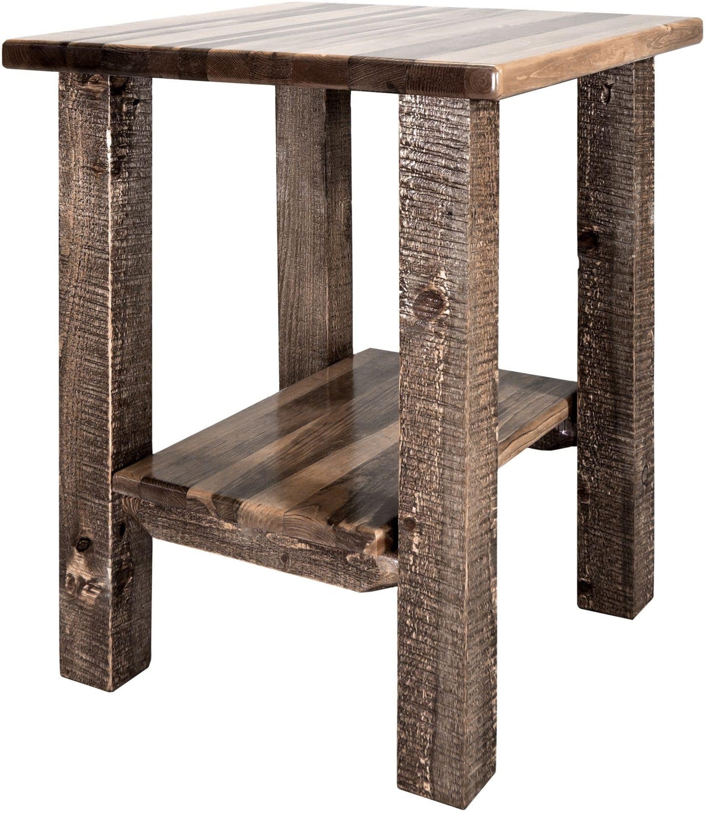 Montana Woodworks Homestead Kollektion Nachttisch mit Regal