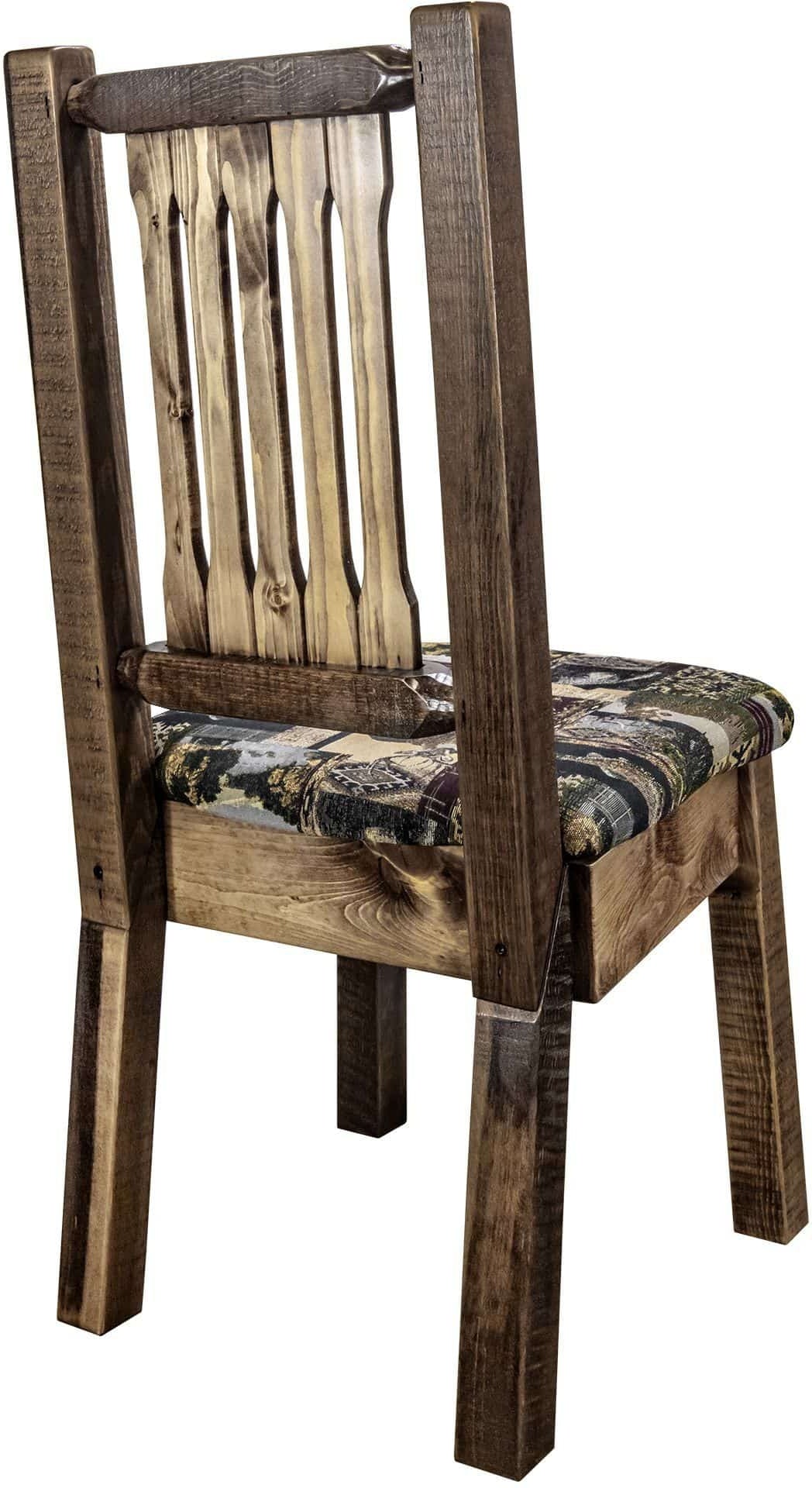 Montana Woodworks Homestead Kollektion Side Chair mit Polstersitz