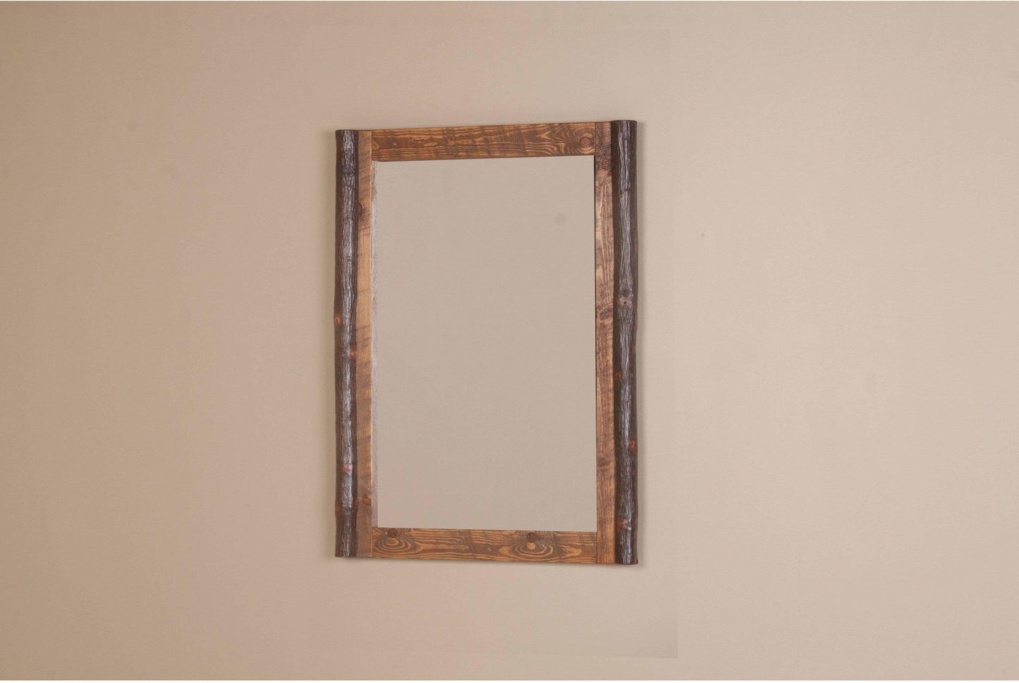 Viking Log Sawtooth Hickory Wandspiegel