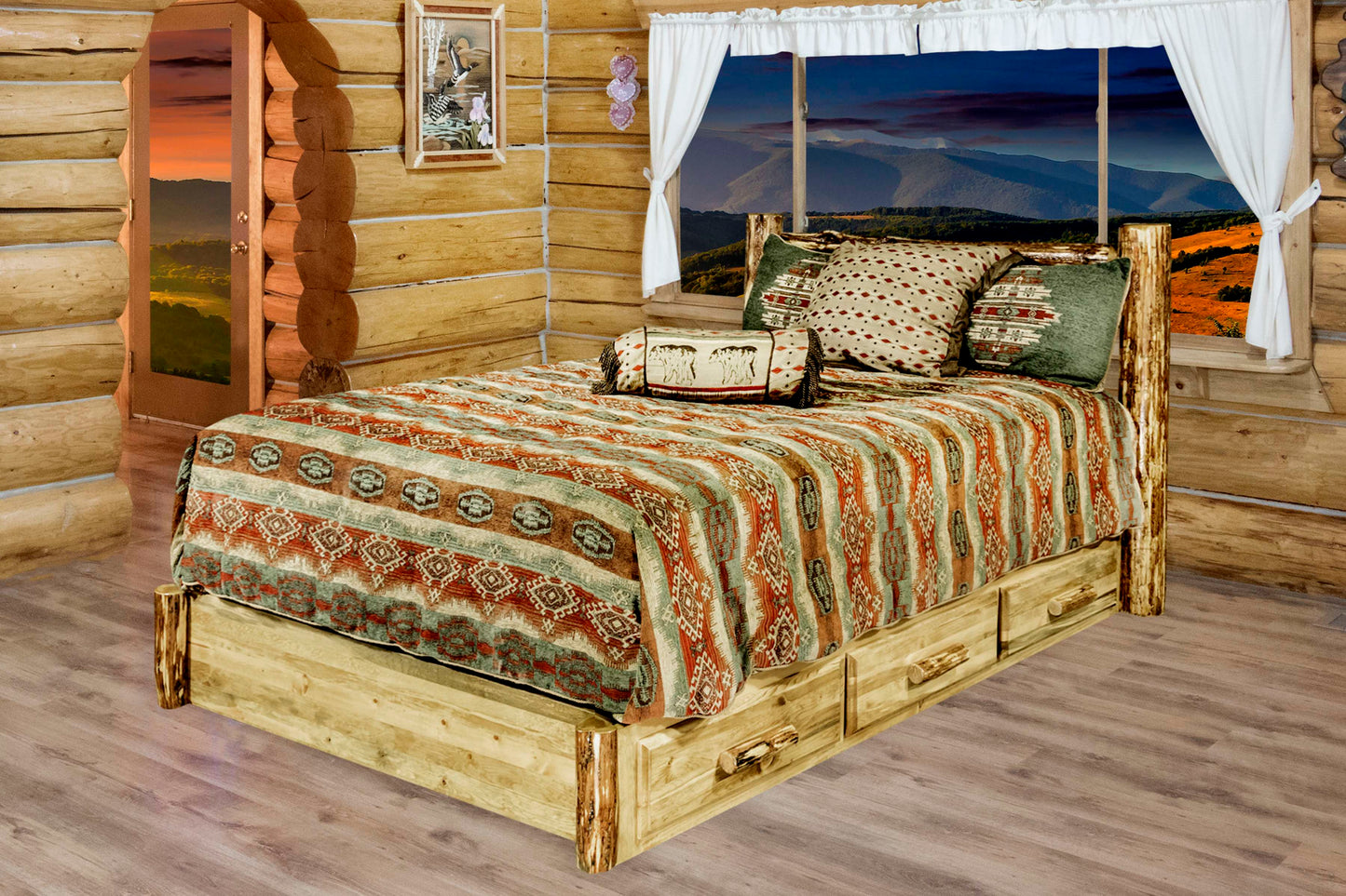 Montana Woodworks Gletscher Land Plattform Bett