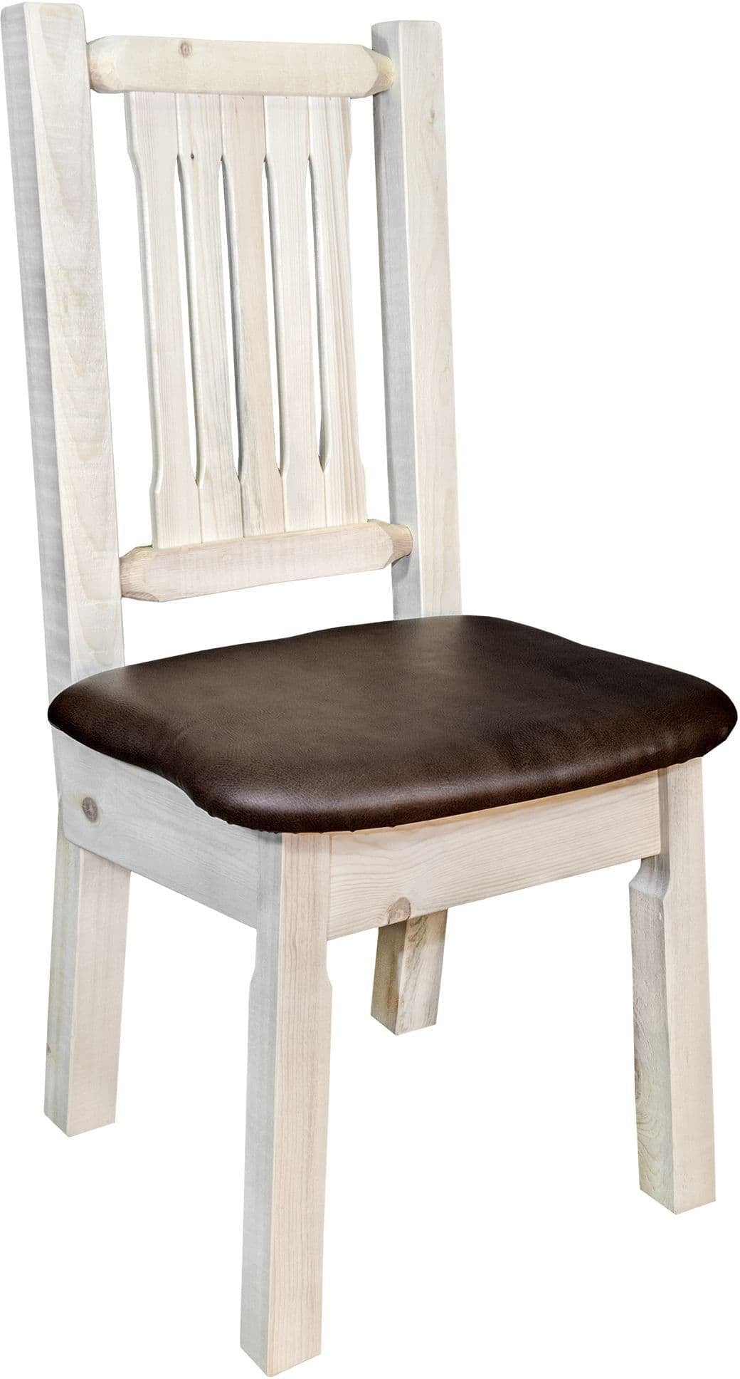 Montana Woodworks Homestead Kollektion Side Chair mit Polstersitz