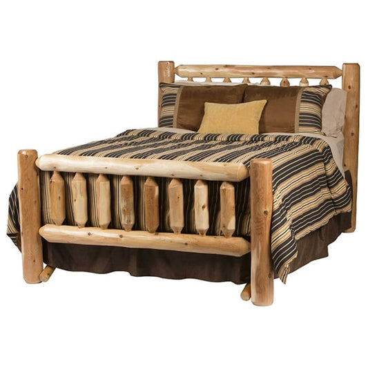 Rocky Top Timber Cedar Log Bett