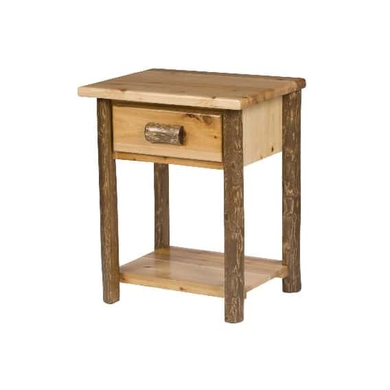 Rocky Top Rustischer Cedar Nachttisch