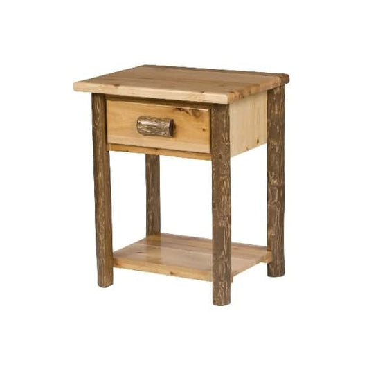 Rocky Top Rustischer Cedar Nachttisch