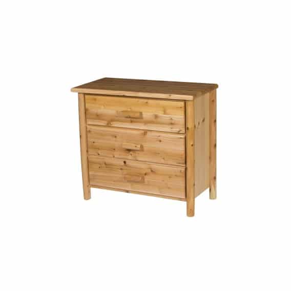 Rocky Top Rustic Cedar Drei Schubladen