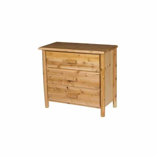 Rocky Top Rustic Cedar Drei Schubladen