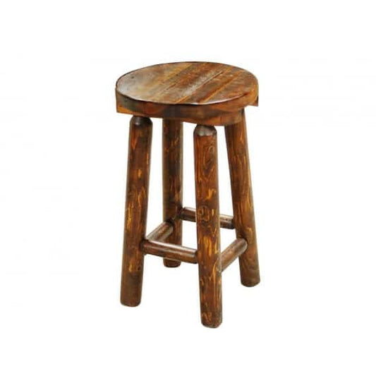 Rocky Top Cedar Log Counter Höhe Bar Hocker