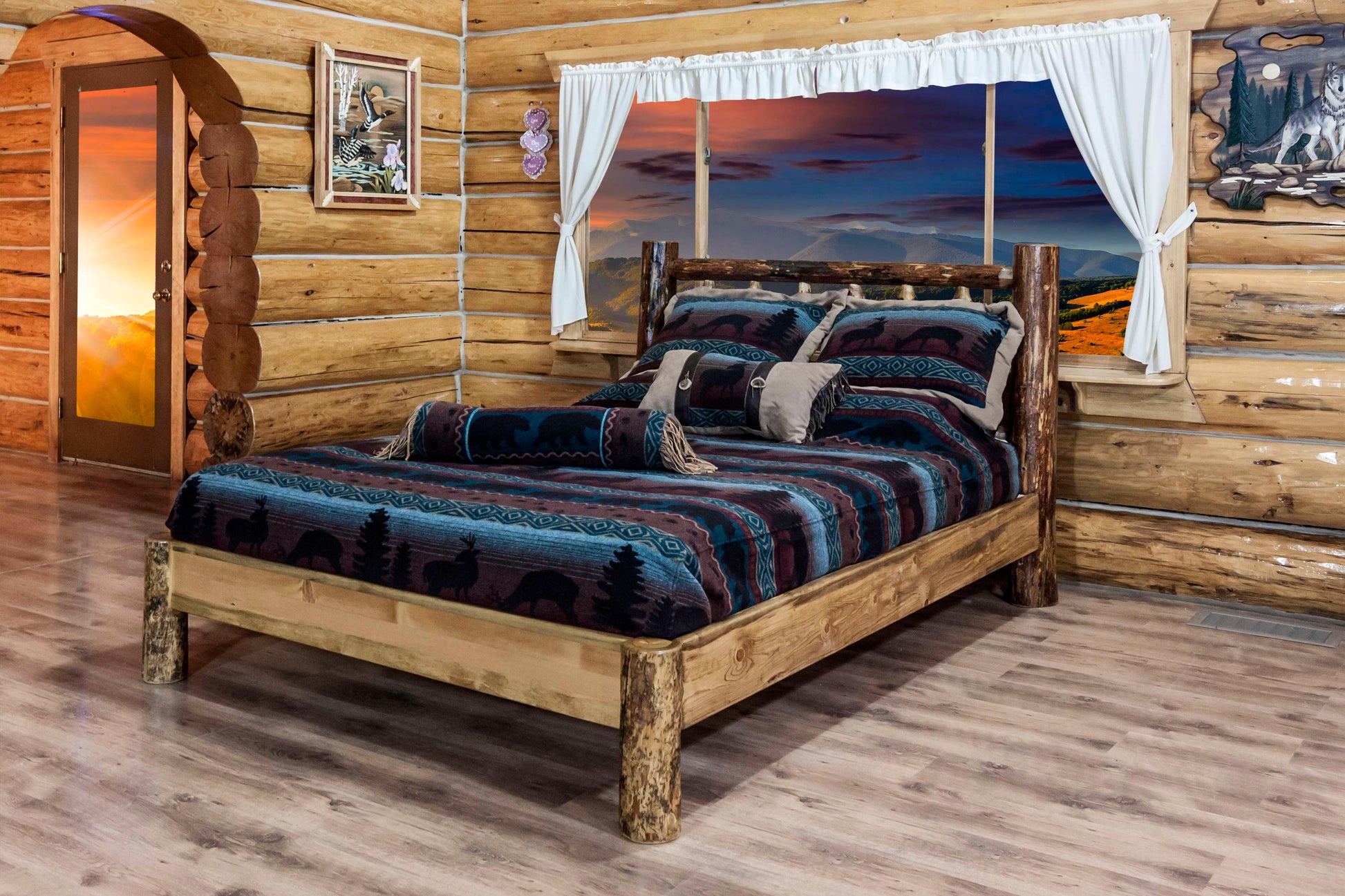 Montana Woodworks Gletscher Land Plattform Bett
