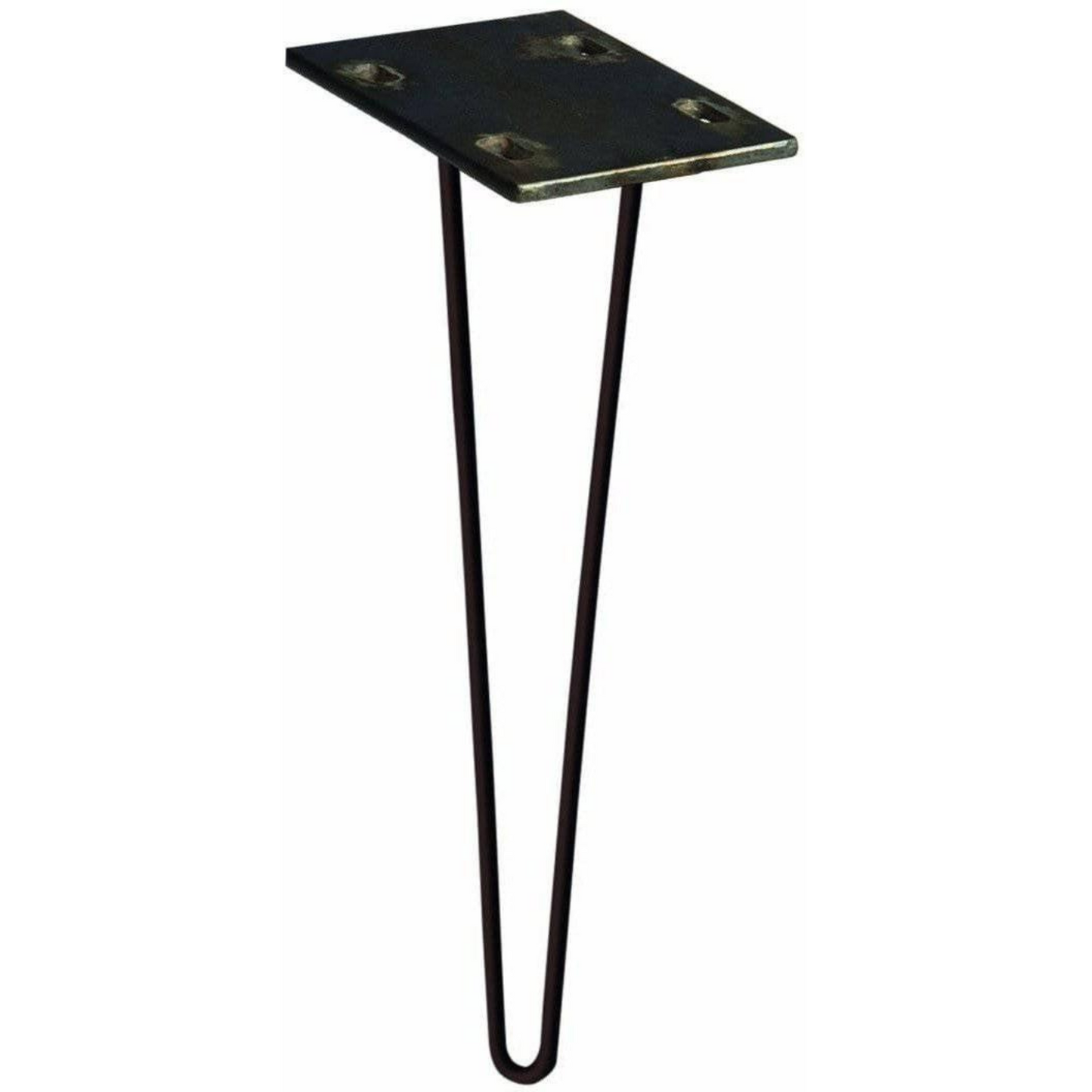 Barkman Möbel Live Edge Esstisch mit Steel Hairpin Base