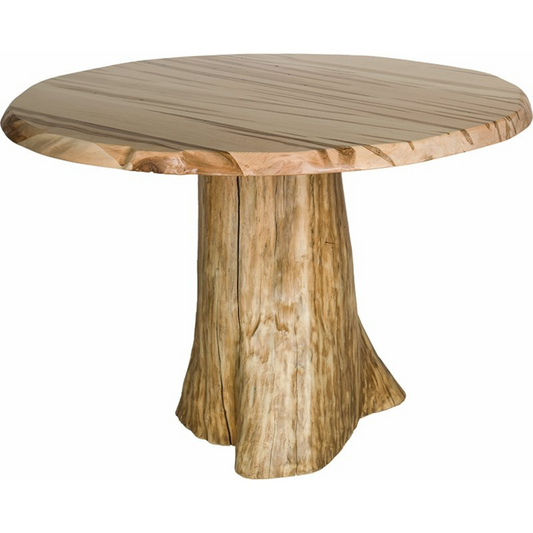 Barkman Möbel Live Edge Round Stump Tisch