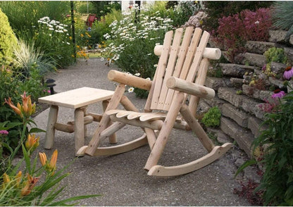 Lakeland Mills Cedar Log Beistelltisch