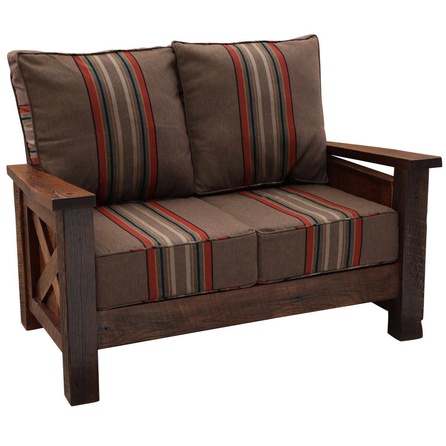 Fireside Lodge Barnwood Rahmen Loveseat