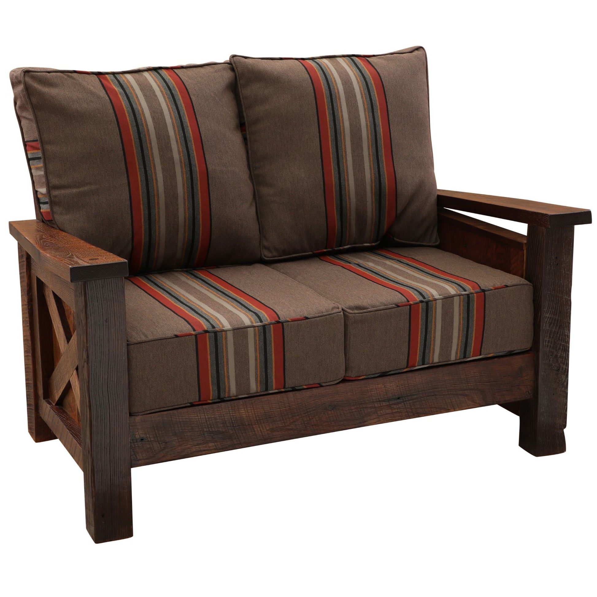 Fireside Lodge Barnwood Rahmen Loveseat
