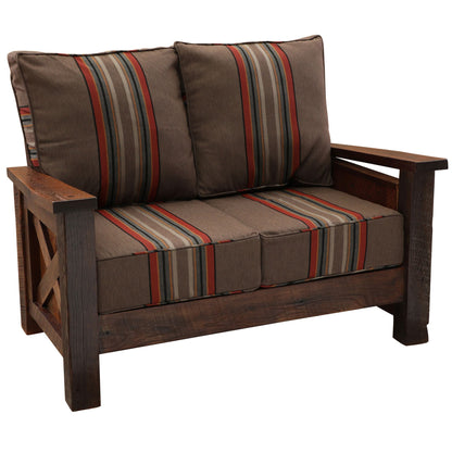 Fireside Lodge Barnwood Rahmen Loveseat