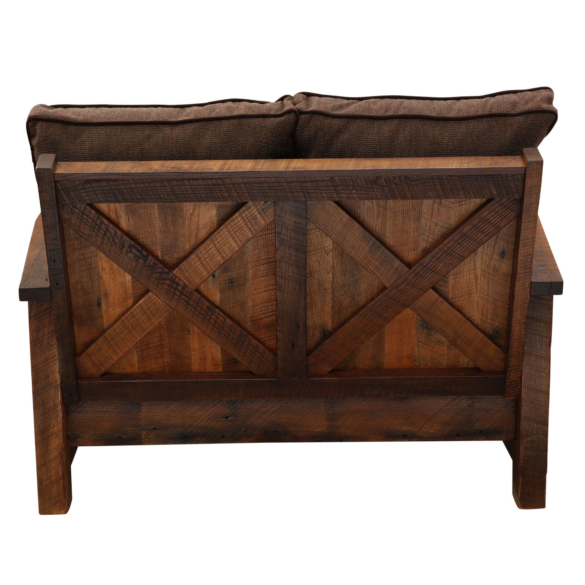 Fireside Lodge Barnwood Rahmen Loveseat