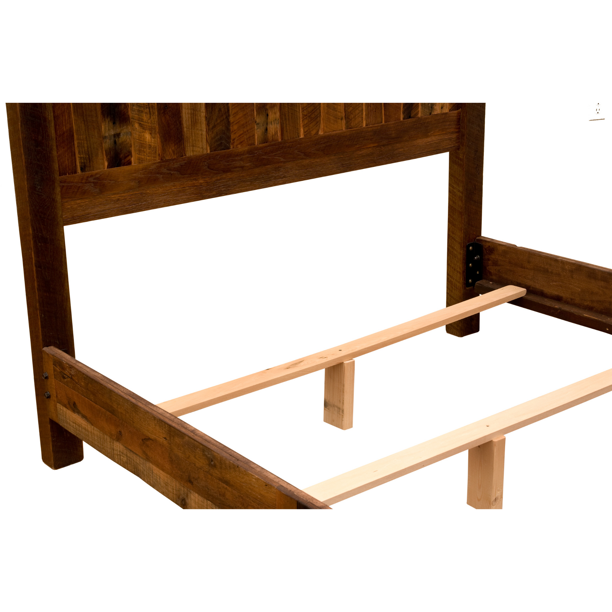 Fireside Lodge Barnwood Traditionelles Bauernhaus Bett
