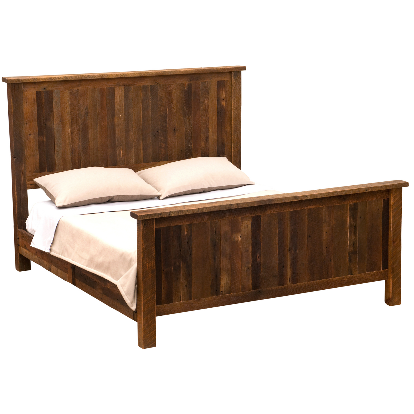Fireside Lodge Barnwood Traditionelles Bauernhaus Bett