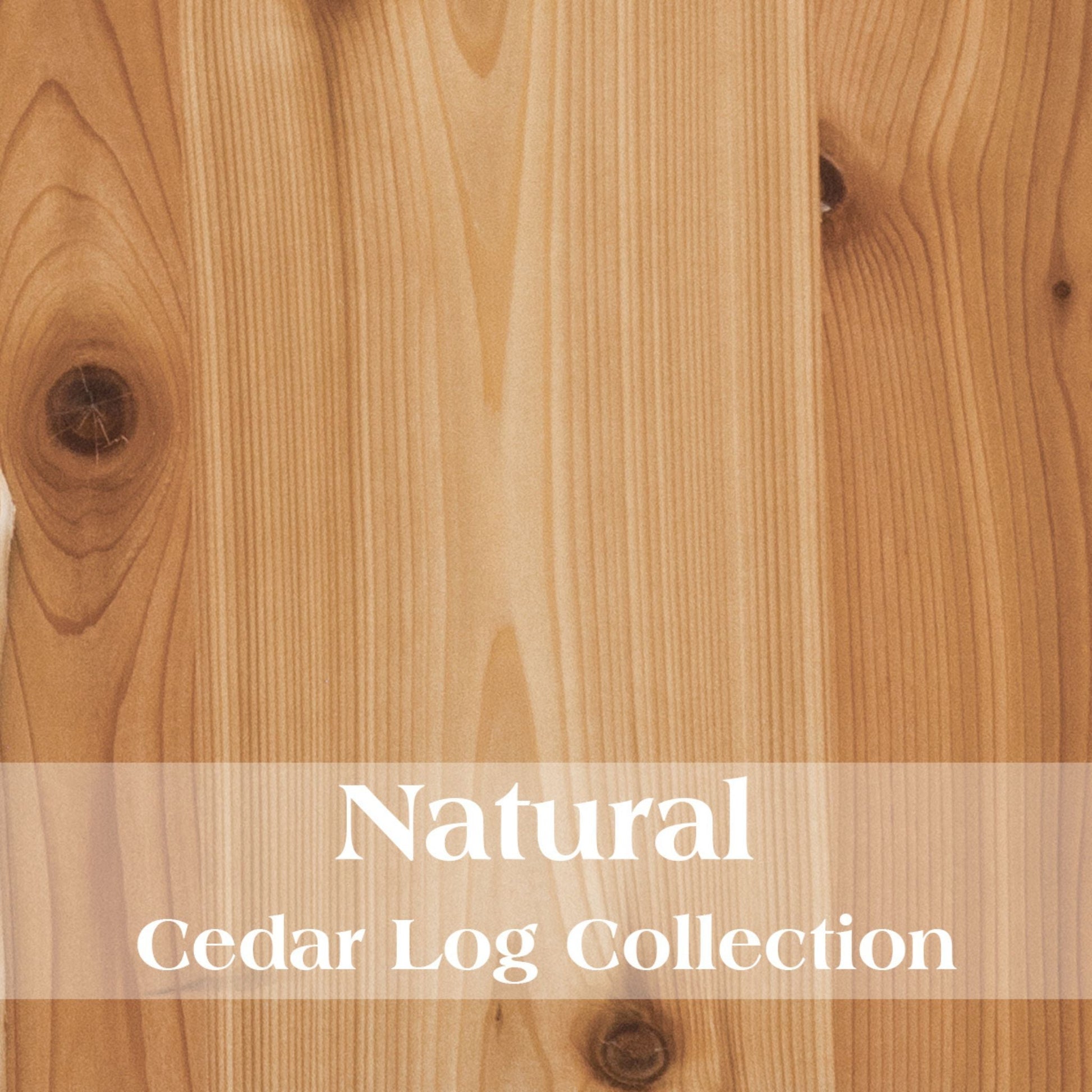 Fireside Lodge Cedar Log Round Esstisch und Stühle