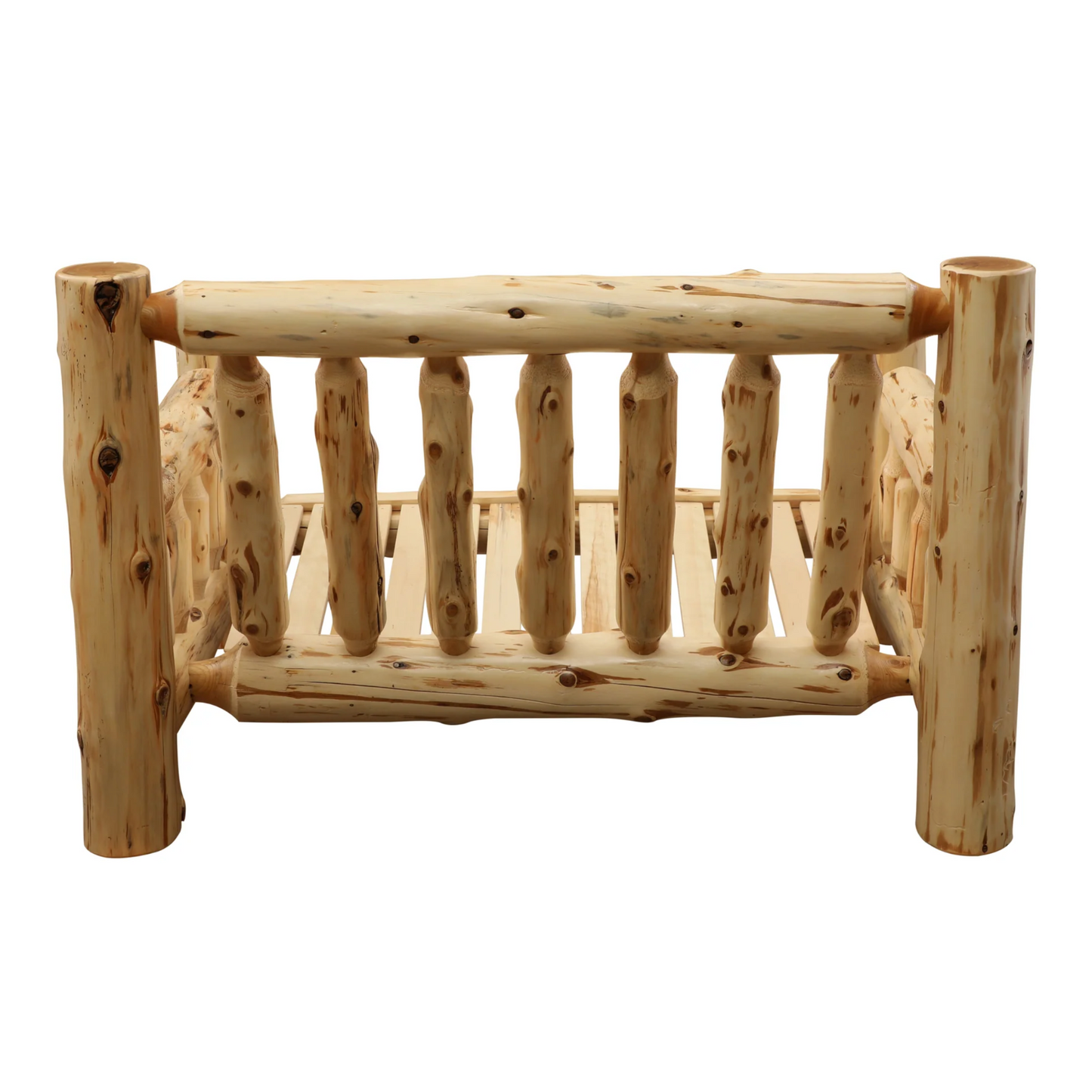 Fireside Lodge Cedar Log Loveseat