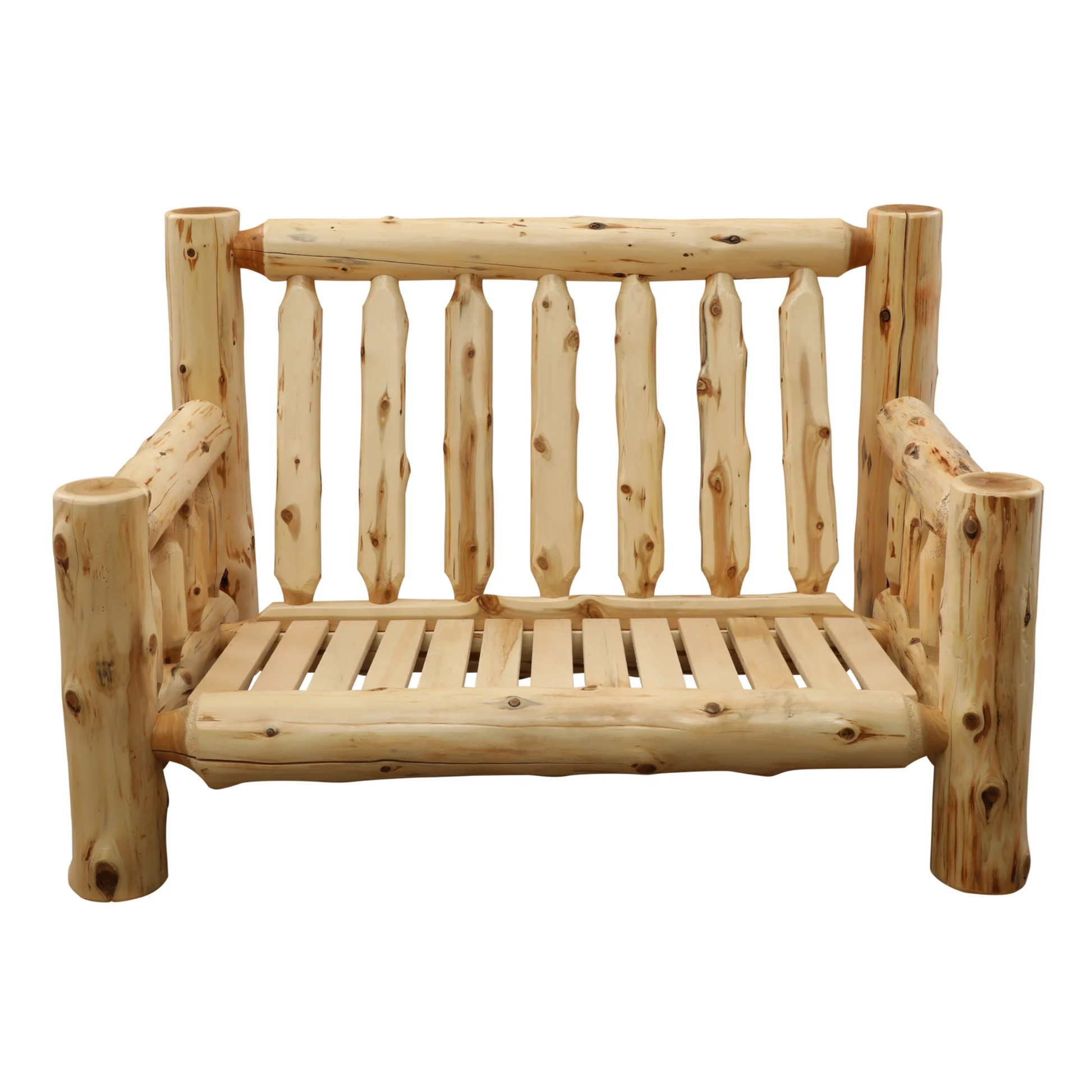 Fireside Lodge Cedar Log Loveseat
