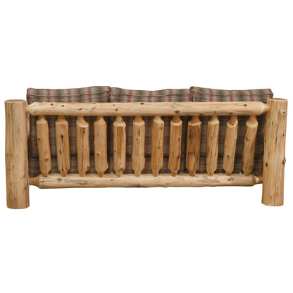 Fireside Lodge Cedar Log Sofa