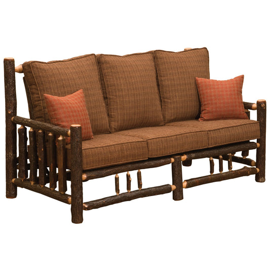 Fireside Lodge Hickory Log Frame Sofa