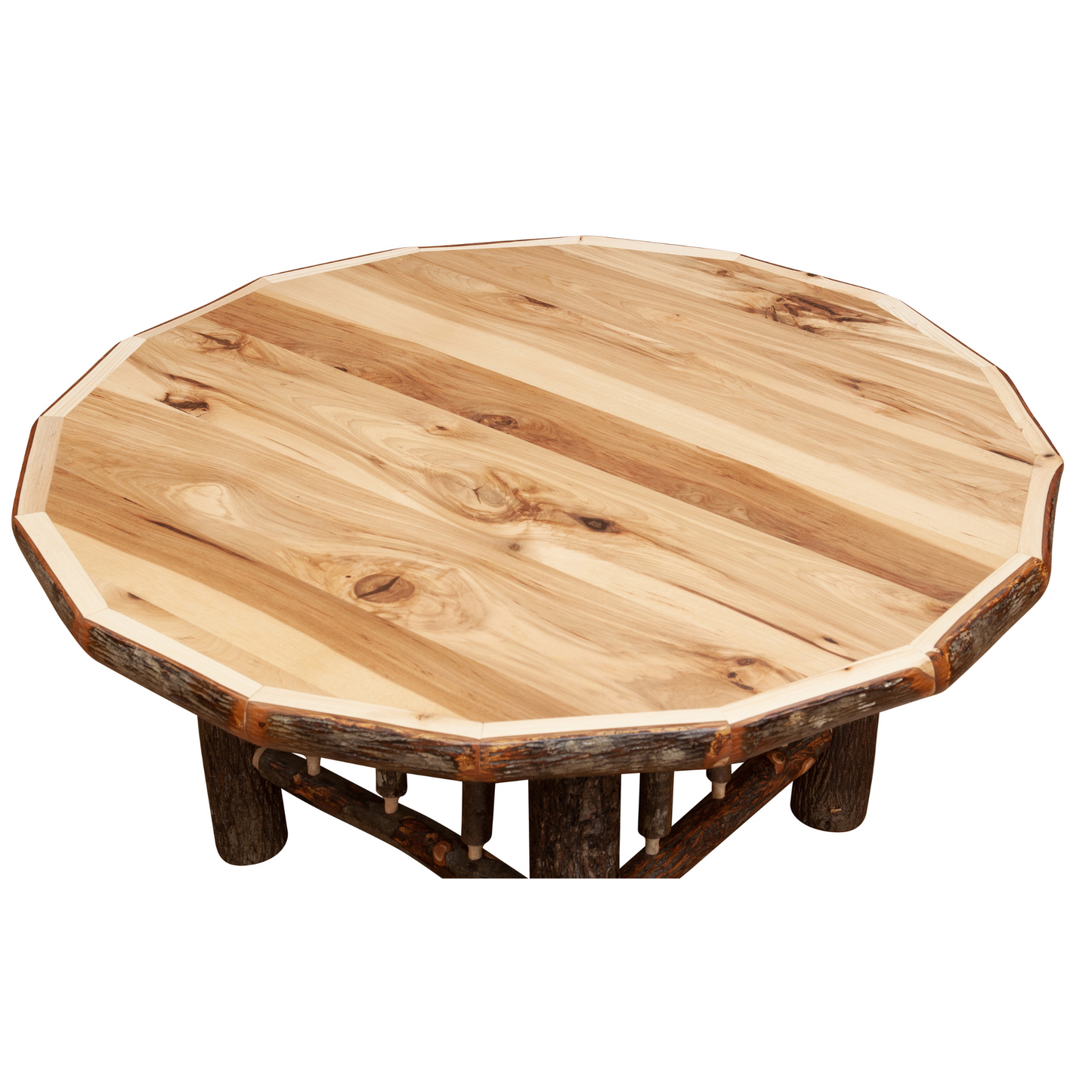 Fireside Lodge Hickory Round Couchtisch