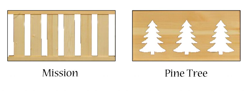 Viking Log Pine Couchtisch