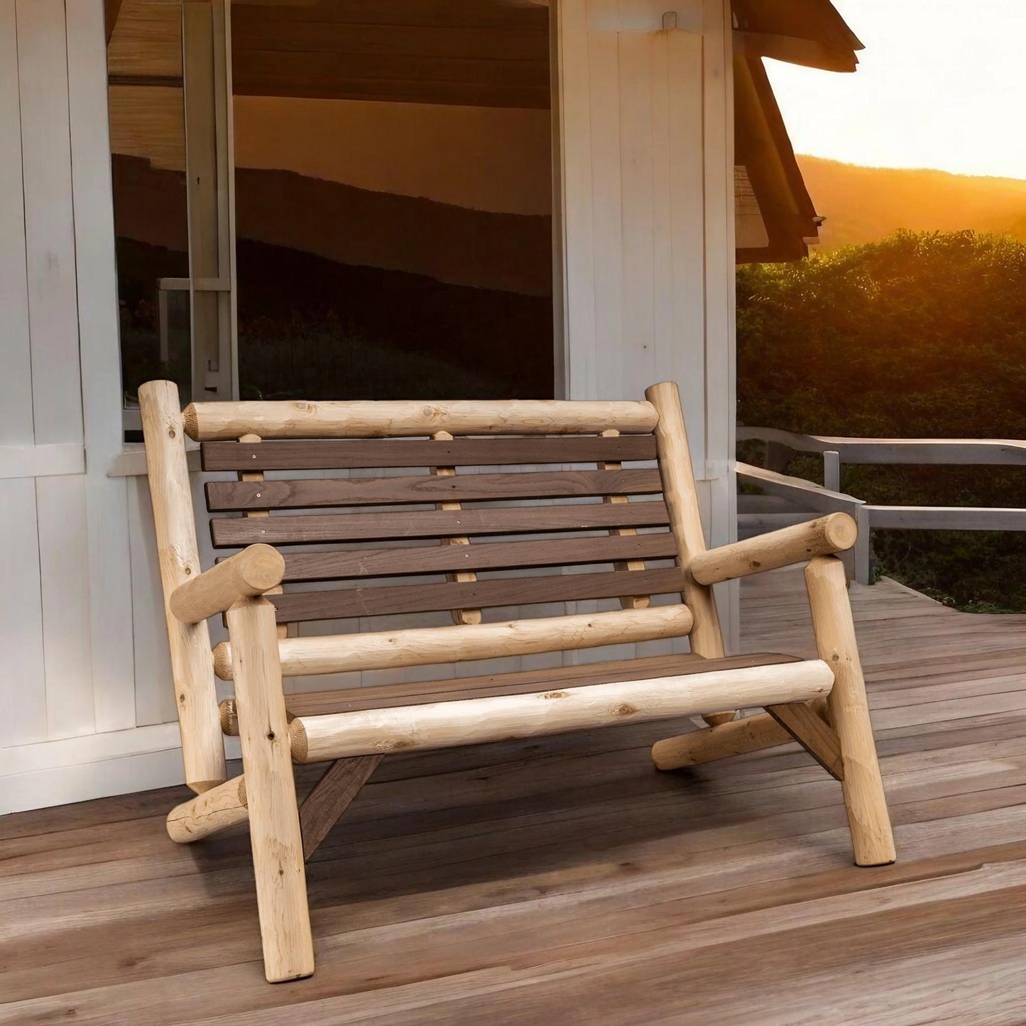 Lakeland Mills ThermaFusion 4-Fuß Outdoor Loveseat