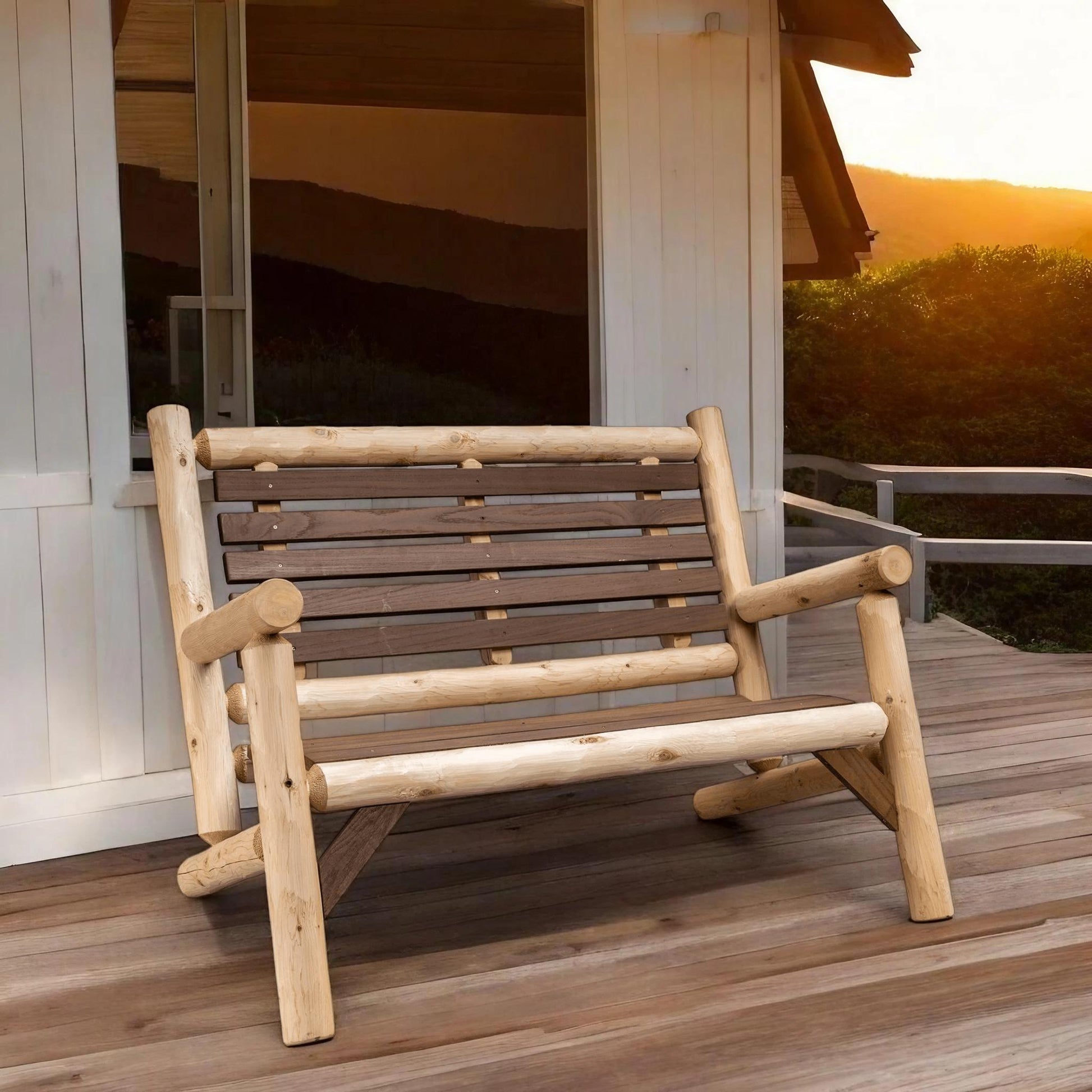 Lakeland Mills ThermaFusion 4-Fuß Outdoor Loveseat