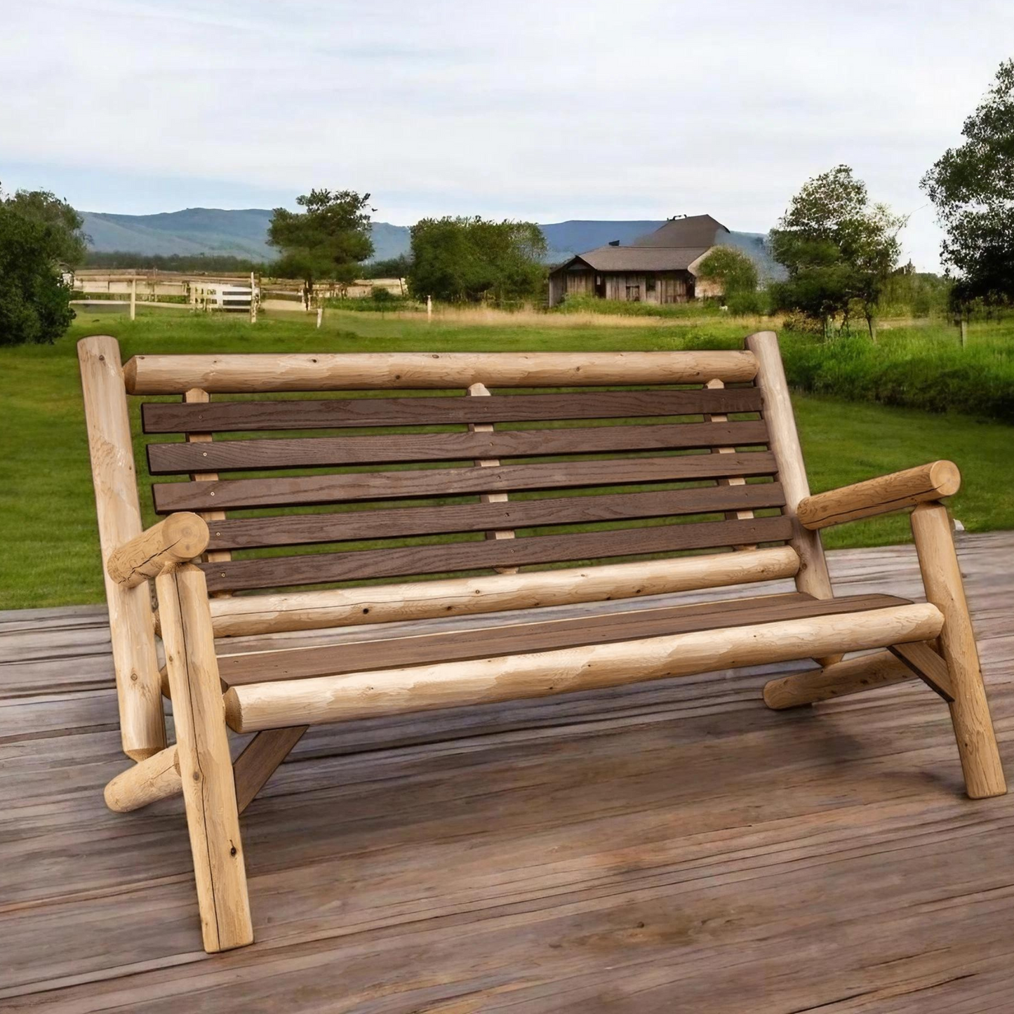 Lakeland Mills ThermaFusion 5-Fuß Outdoor Loveseat