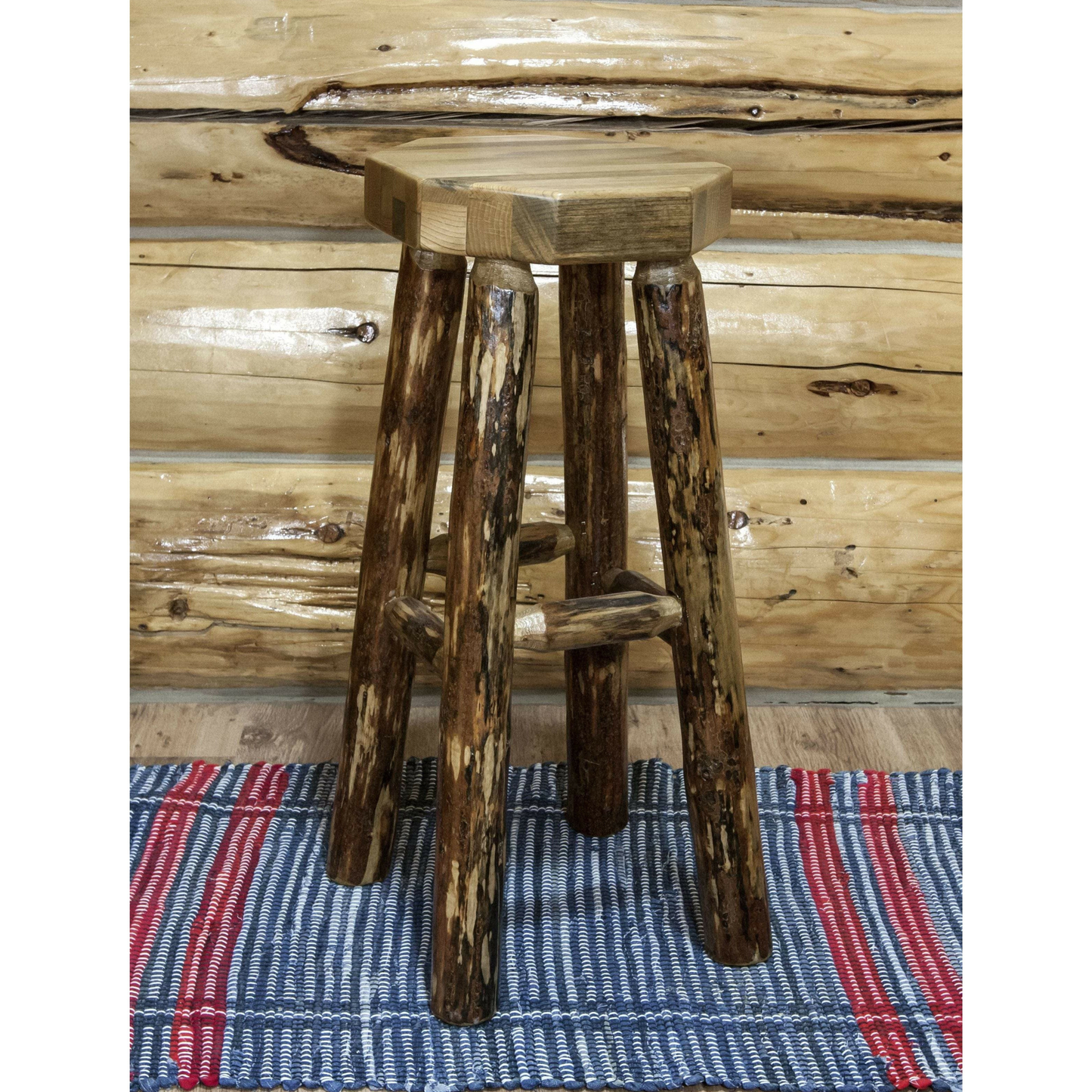 Montana Woodworks Gletscher Country Kollektion Backless Barstool