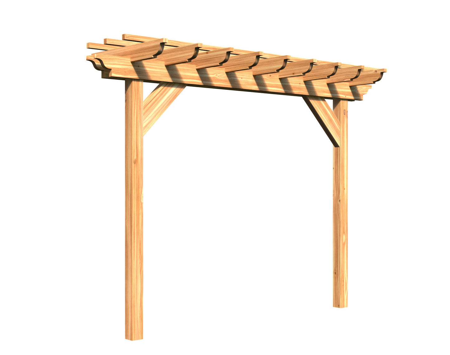 Creekvine Designs Behandelte Pine Monterrey Pergola