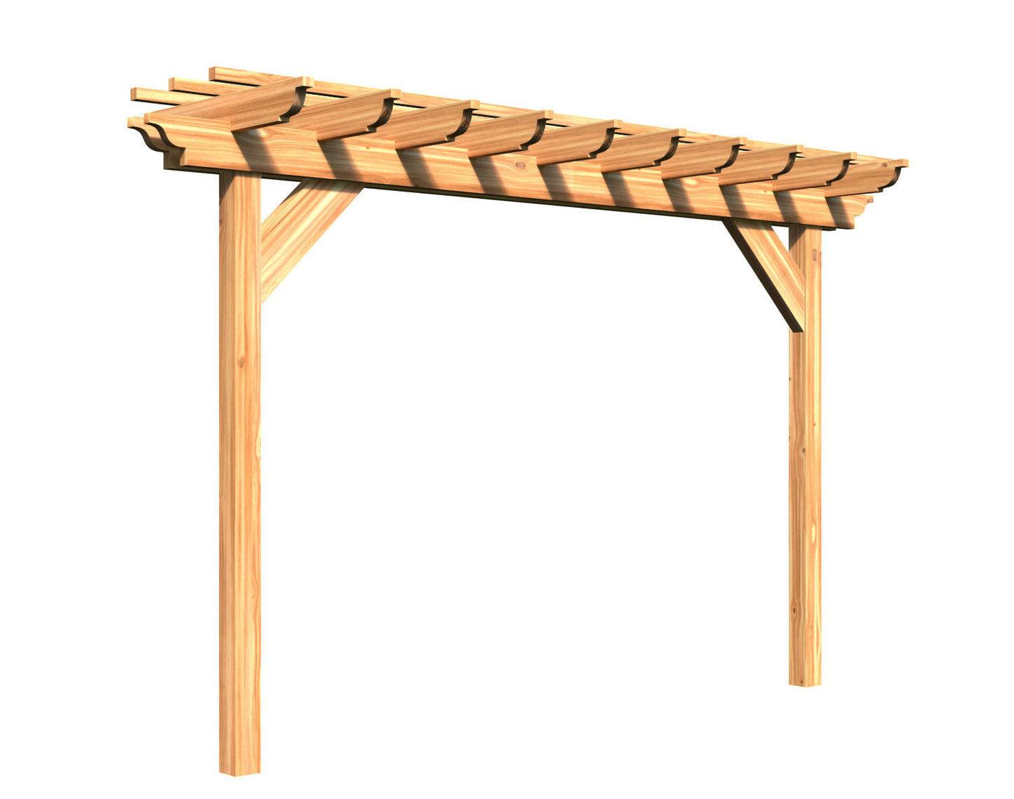 Creekvine Designs Behandelte Pine Monterrey Pergola