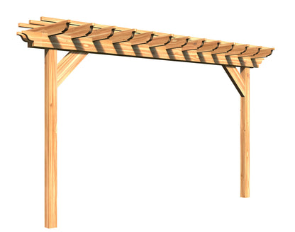 Creekvine Designs Behandelte Pine Monterrey Pergola