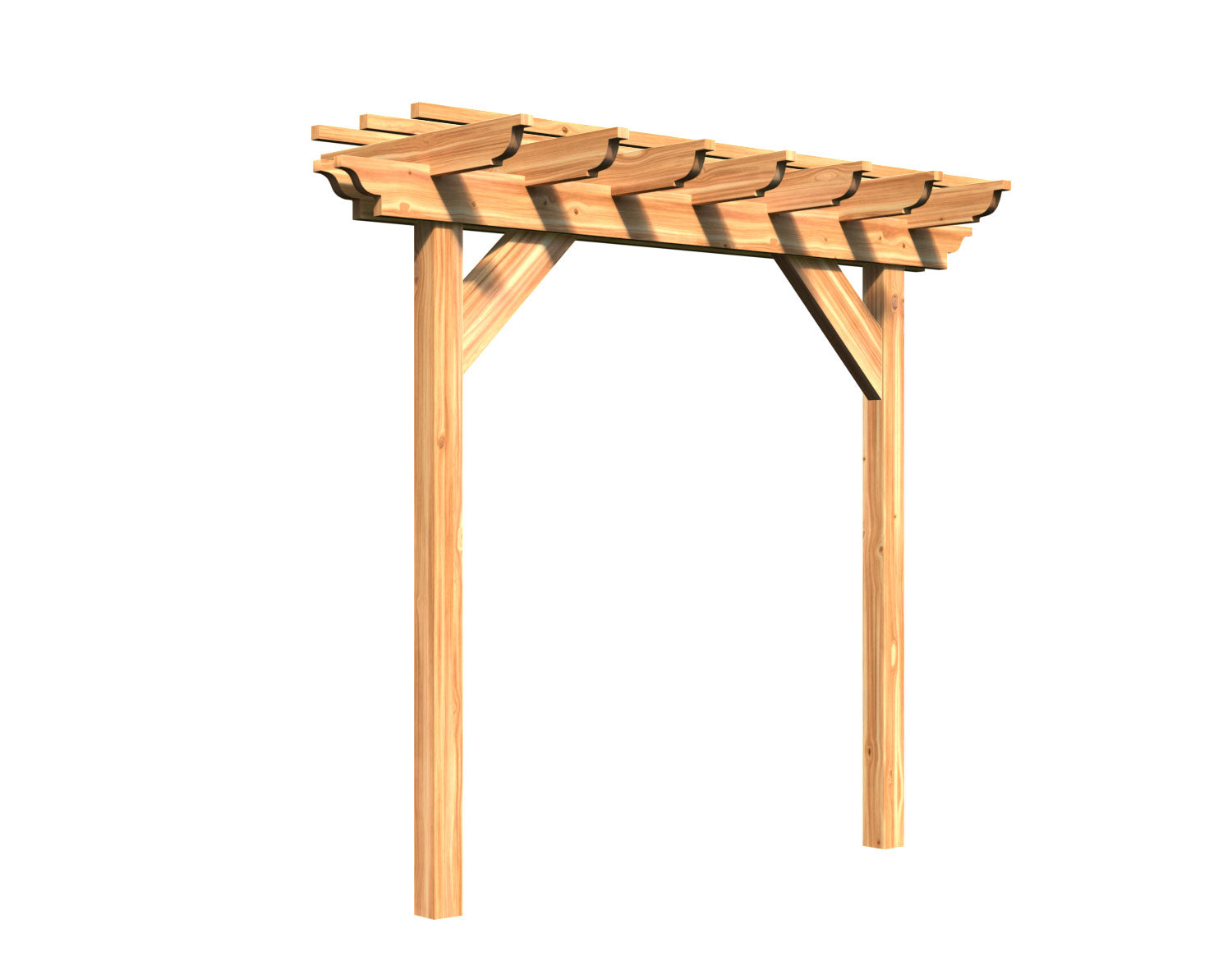 Creekvine Designs Behandelte Pine Monterrey Pergola