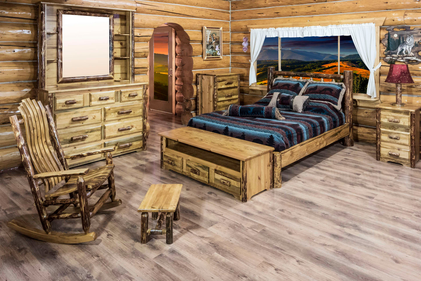 Montana Woodworks Gletscher Land Plattform Bett
