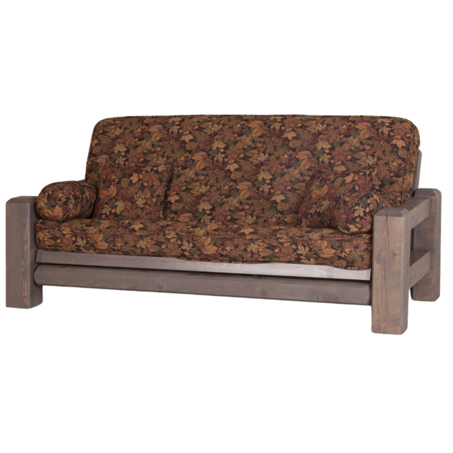 Viking Log Barnwood Loveseat Futon