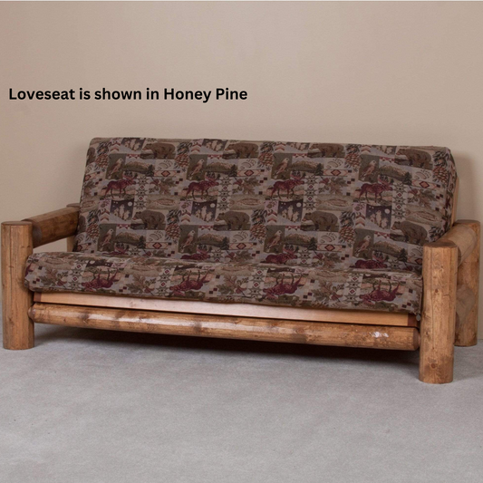 Viking Log Northern Exposure Loveseat Futon
