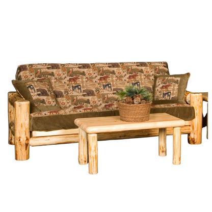 Viking Log Wilderness Pine Log Futon