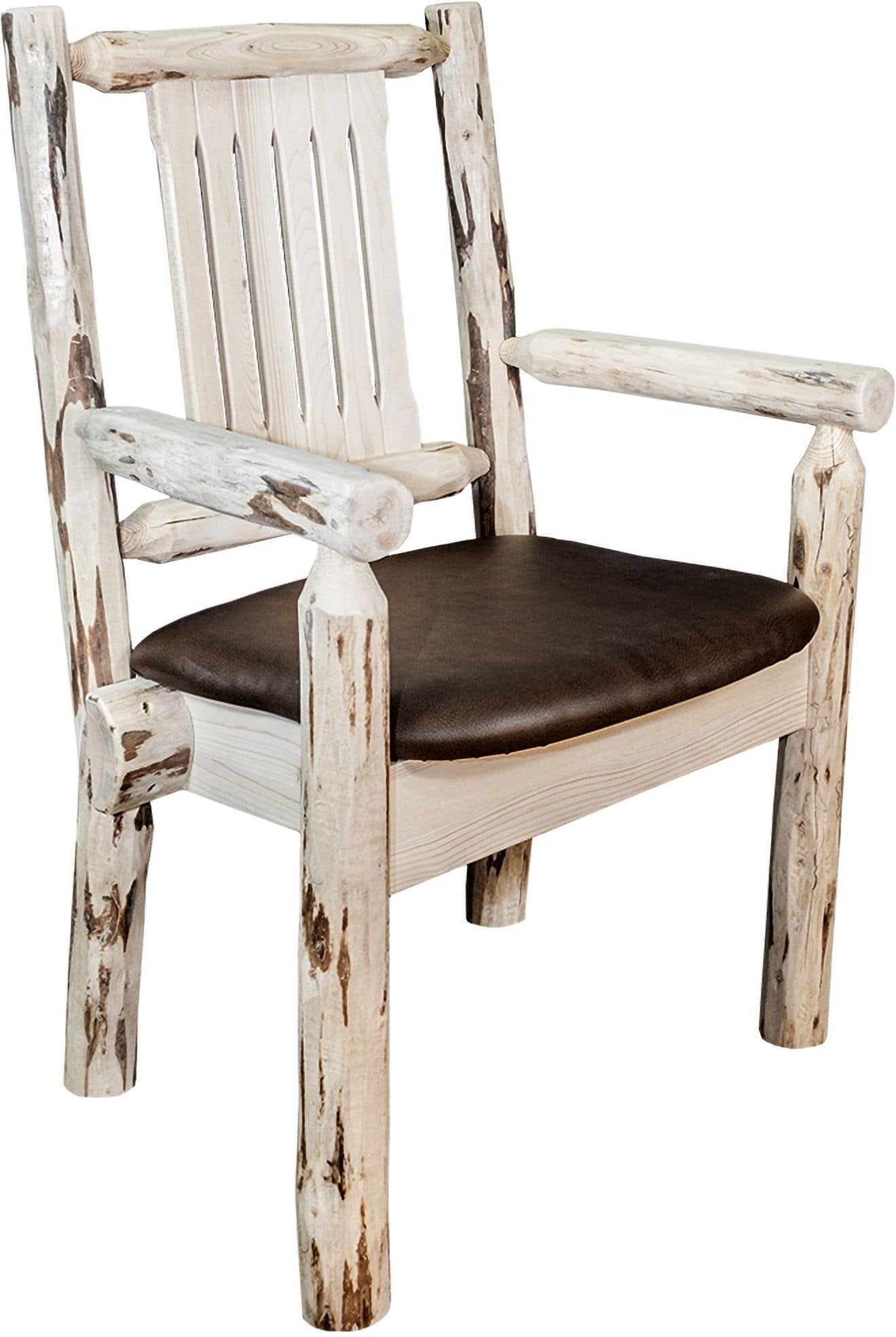 Montana Woodworks Montana Kollektion Kapitänsstuhl mit Polstersitz
