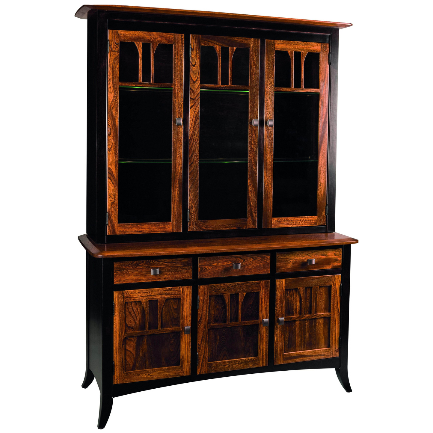 Barkman Möbel Christy 3-Türer Hutch & Buffet