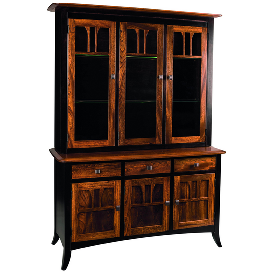 Barkman Möbel Christy 3-Türer Hutch & Buffet