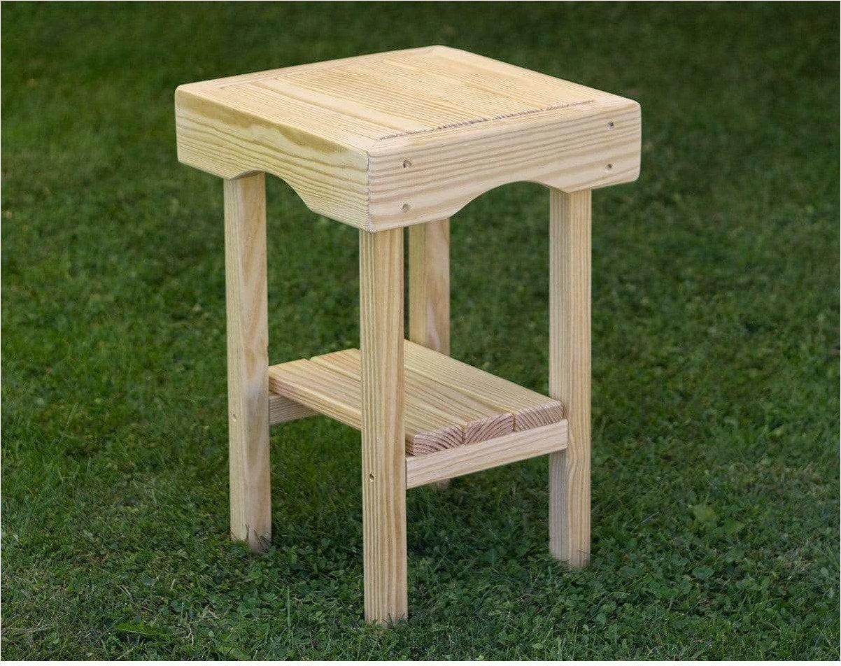 Creekvine Designs 14' Behandelte Pine Square Beistelltisch
