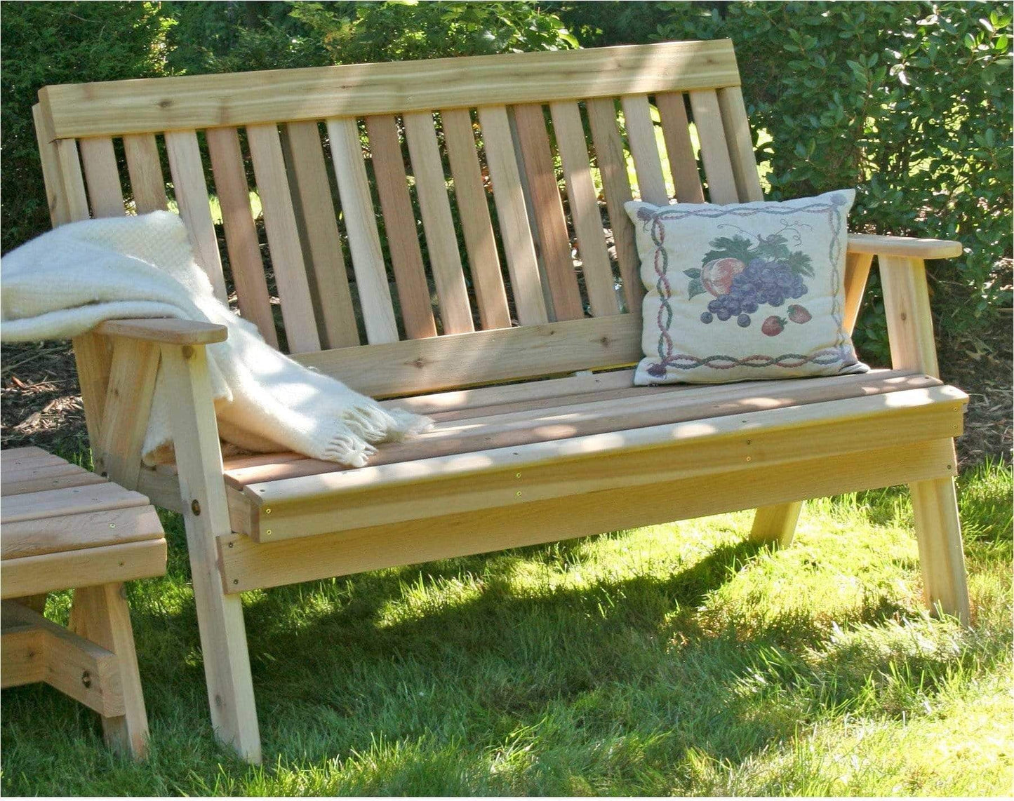 Creekvine Designs Countryside Cedar Garden Bench