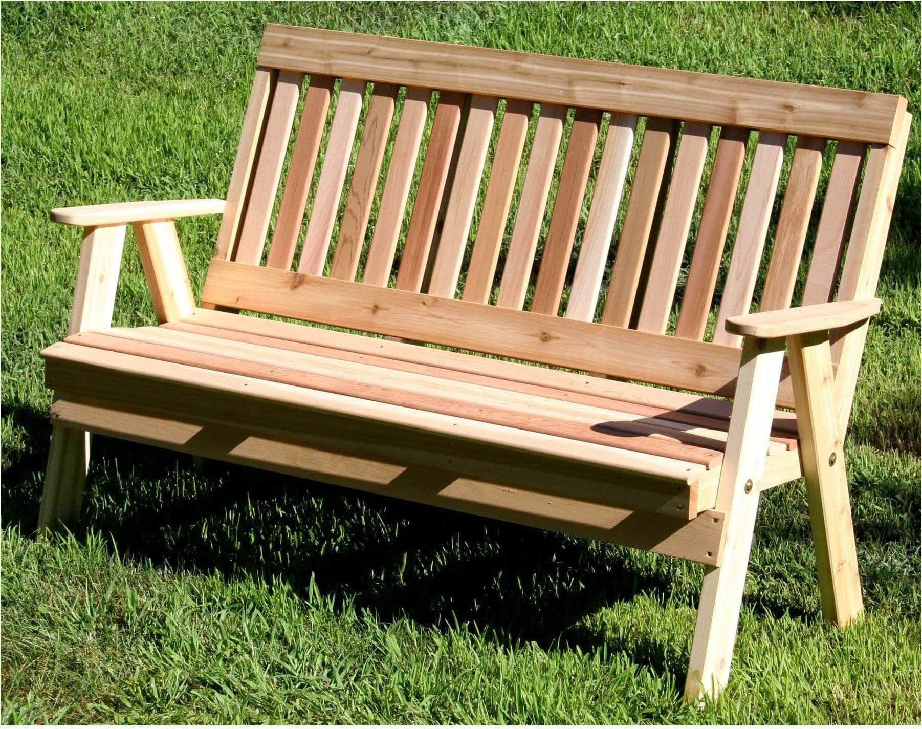 Creekvine Designs Countryside Cedar Garden Bench