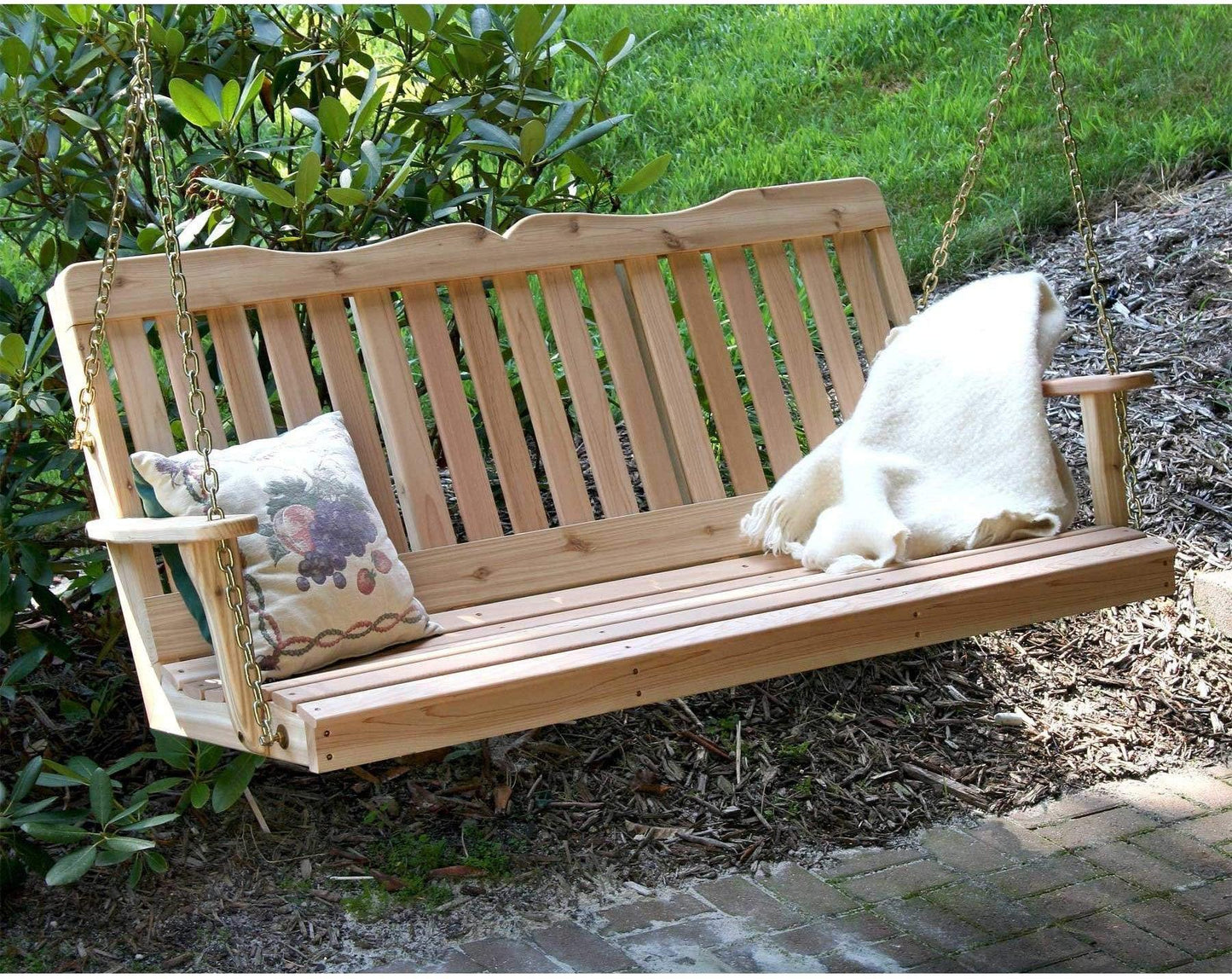 Creekvine Designs Countryside Cedar Porch Swing
